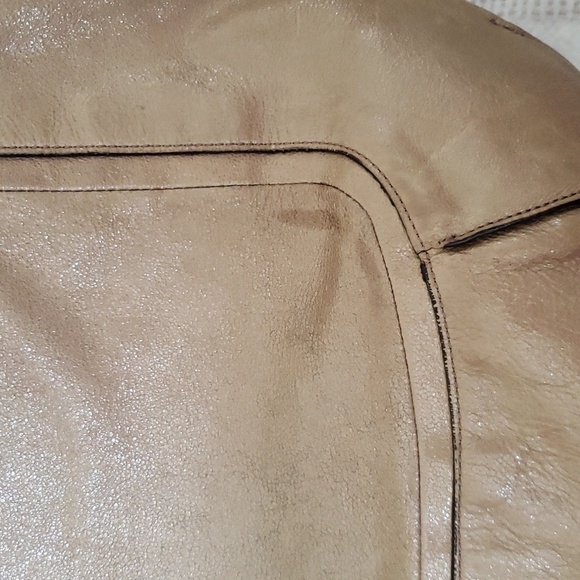 COACH Kristin Pinnacle Leather Tote in Tan Shimmer F19385 - Picture 11 of 14